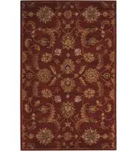 Nourison India House IH83Brick Area Rugs