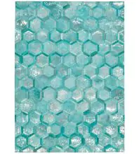 Nourison City Chic MA100Turquoise Area Rugs