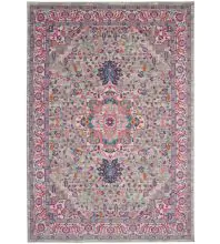 Nourison Passion PSN20Light Grey/Pink Area Rugs