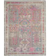 Nourison Passion PSN37Grey/Multi Area Rugs