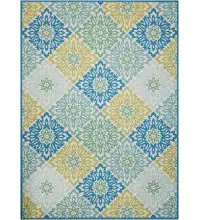 Nourison Sun N' Shade SND23Marine Area Rugs