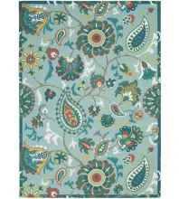 Nourison Sun N' Shade SND73Light Blue Area Rugs