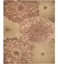 Nourison Tropics TS11Taupe/Green Area Rugs