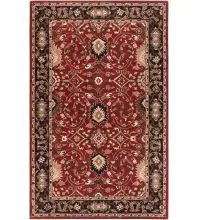 Caesar CAE-1031 Burgandy Area Rug