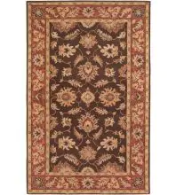 Caesar CAE-1036 Dark Brown Area Rug