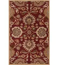 Caesar CAE-1061 Dark Red Area Rug