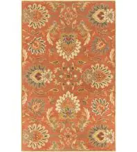 Caesar CAE-1112 Orange Area Rug