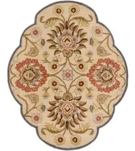 Caesar CAE-1116 Beige Area Rug