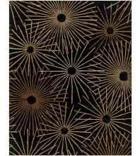 Forum FM-7090 Black Area Rug