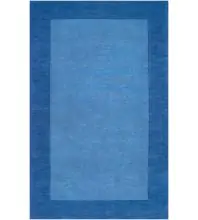 Mystique M-308 Dark Blue Area Rug