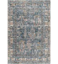 Mirabel MBE-2301 Dark Blue Area Rug