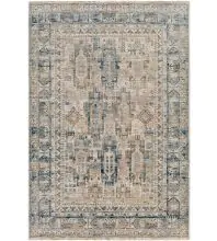 Mirabel MBE-2302 Dark Blue Area Rug