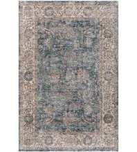 Mirabel MBE-2305 Teal Area Rug