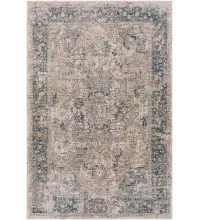 Mirabel MBE-2312 Teal Area Rug