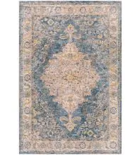 Mirabel MBE-2317 Teal Area Rug