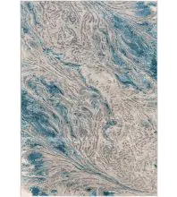 Tibetan TBT-2326 Teal Area Rug