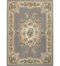 Nourison Aubusson Traditional Machine Made ABS1 Area Rug