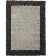 Nourison Amore Contemporary Shag Machine made AMOR5 Area Rug