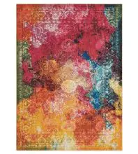 Nourison Celestial Contemporary Traditional Machine made CES01 Area Rug