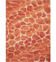 Nourison Coastal CSTL5Orange Area Rugs