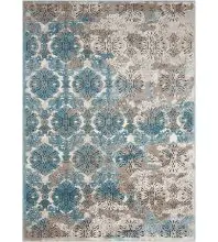 Nourison Karma Transitional Machine made KRM05 Area Rug