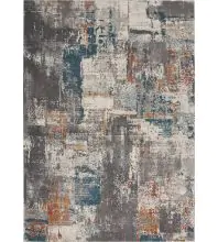 Nourison Ludlow LDW06Grey/Multi Area Rugs