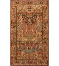 Nourison Living Treasures Traditional Machine made LI02 Area Rug