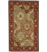 Nourison Living Treasures Traditional Machine made LI03 Area Rug