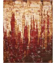 Nourison Rhapsody Transitional Machine made RH006 Area Rug