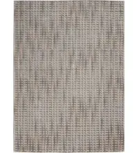 Nourison Solace SLA04Grey/Beige Area Rugs