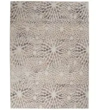 Nourison Sleek Textures SLE07Ivory/Beige Area Rugs