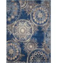 Nourison Somerset ST764Denim Area Rugs