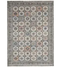 Nourison Starry Nights STN09Grey/Navy Area Rugs