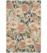 Nourison Trance Contemporary Floral Machine made TRC08 Area Rug