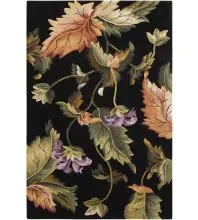 Nourison Tropics TS05Black Area Rugs