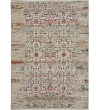 Nourison Vintage Kashan VKA02Ivory Area Rugs