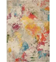 Nourison Celestial CES12Ivory/Multicolor Area Rugs