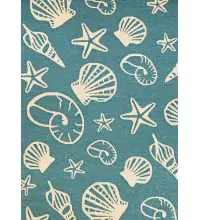 Couristan OUTDOOR ESCAPE CARDITA SHELLS  Area Rugs