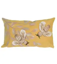 Trans Ocean Pillow Visions III Botanical 100% Polyester Handmade 4318