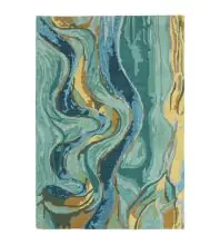 Trans Ocean Corsica Abstract 100% Wool Hand Tufted 9149