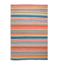 Trans Ocean Sonoma Stripe 100% Polyester Hand Woven 6258