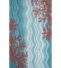 Trans Ocean Visions IV Whimsical 100% Polyester Handmade 3255