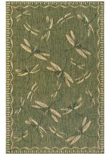 Trans Ocean Carmel 8440 GREEN Area Rugs