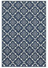 Oriental Weavers MERIDIAN MEI-5703B NAVY   7'10" x 10'10" Imgs Transitional Floral Outdoors Area Rugs