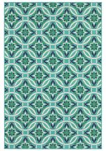 Oriental Weavers MERIDIAN MEI-5868L BLUE   5' 3" X 7' 6" Imgs Floral Outdoors Area Rugs