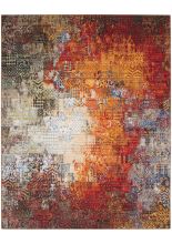 Nourison Chroma CRM03Ember Glow Area Rugs