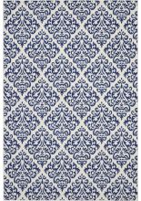 Nourison Grafix GRF06White/Blue Area Rugs