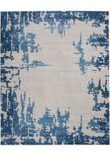 Nourison Imprints IMT04Ivory/Blue Area Rugs