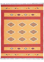 Nourison Baja BAJ02Orange/Red Area Rugs