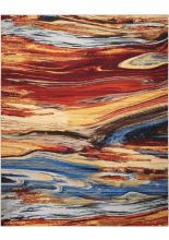 Nourison Chroma CRM04Lava Flow Area Rugs